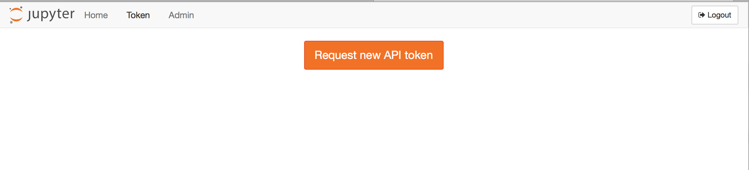 token request page